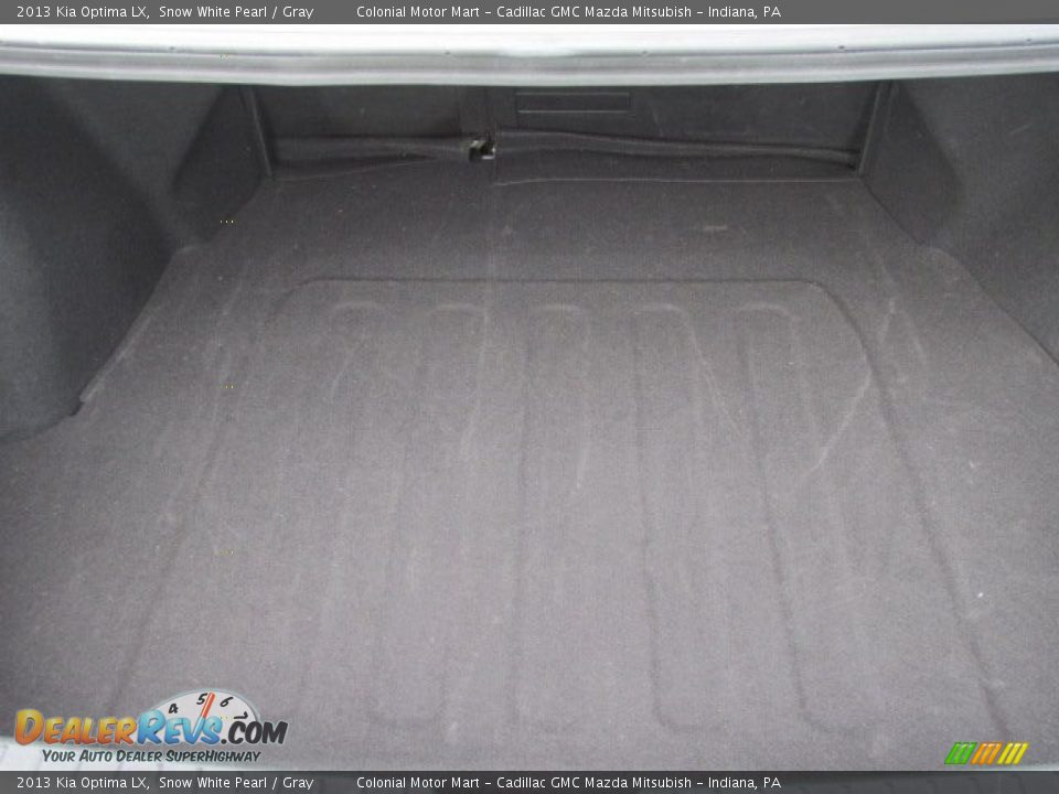 2013 Kia Optima LX Snow White Pearl / Gray Photo #17