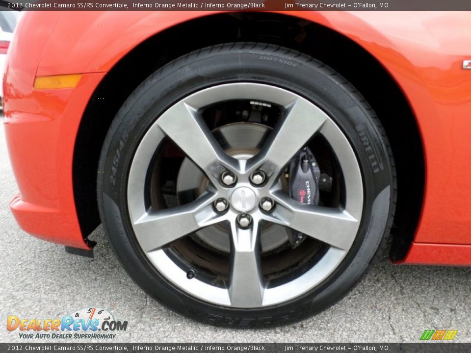 2012 Chevrolet Camaro SS/RS Convertible Wheel Photo #14