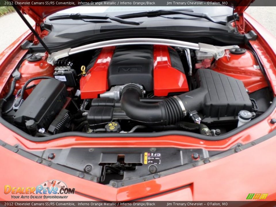 2012 Chevrolet Camaro SS/RS Convertible 6.2 Liter OHV 16-Valve V8 Engine Photo #20