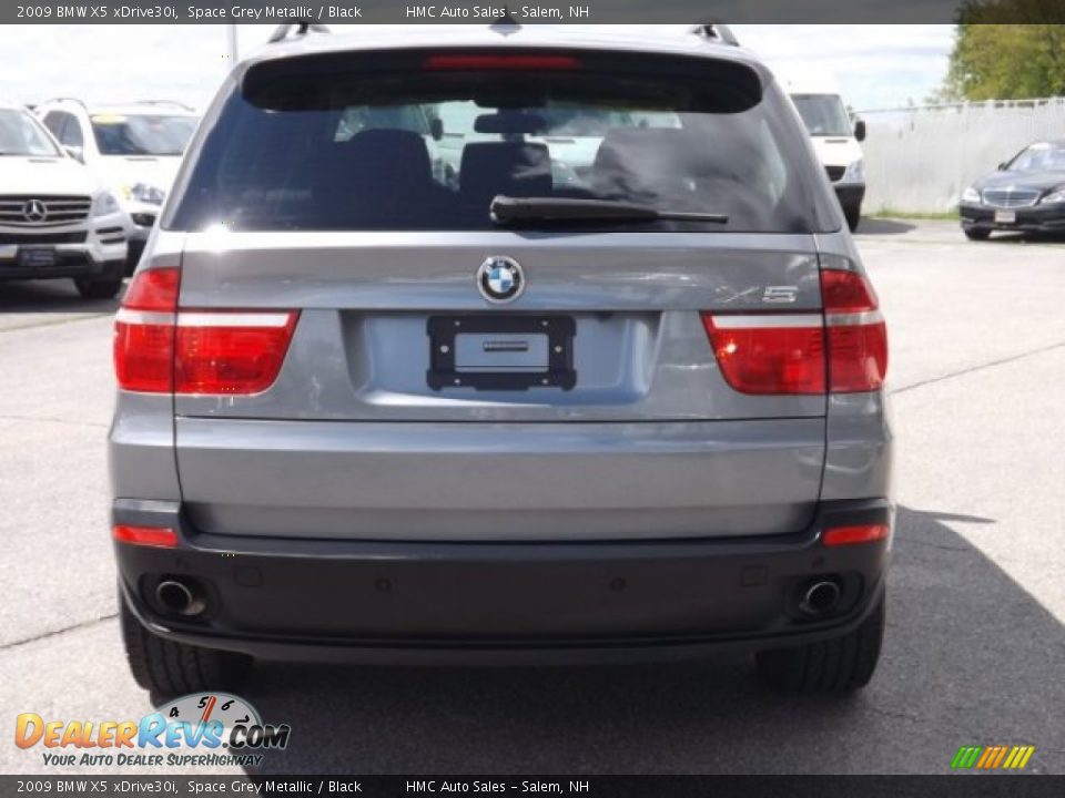 2009 BMW X5 xDrive30i Space Grey Metallic / Black Photo #4