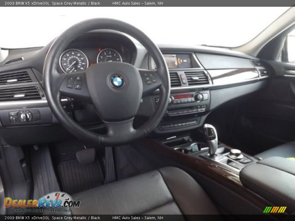 2009 BMW X5 xDrive30i Space Grey Metallic / Black Photo #7