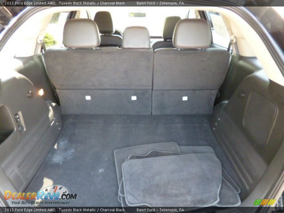 2013 Ford Edge Limited AWD Tuxedo Black Metallic / Charcoal Black Photo #12