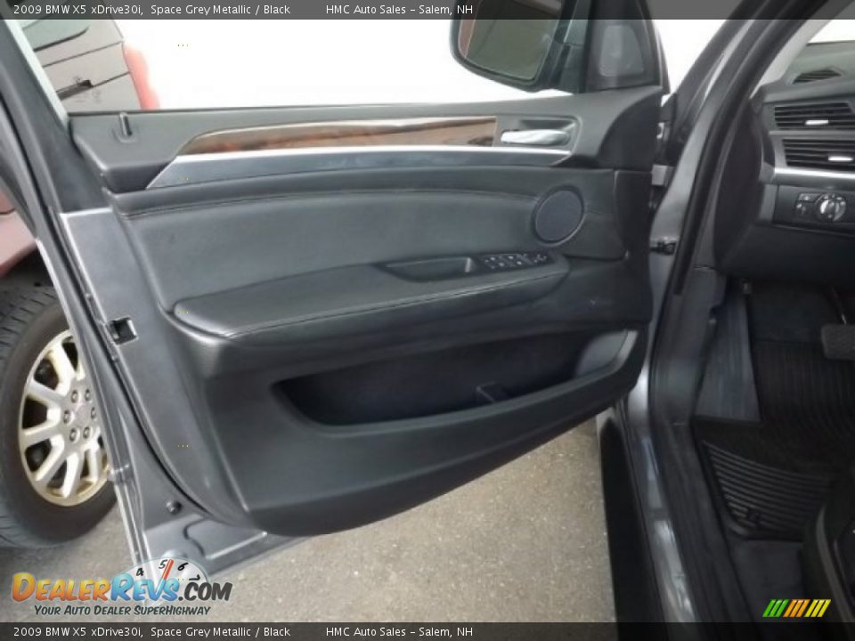 2009 BMW X5 xDrive30i Space Grey Metallic / Black Photo #10