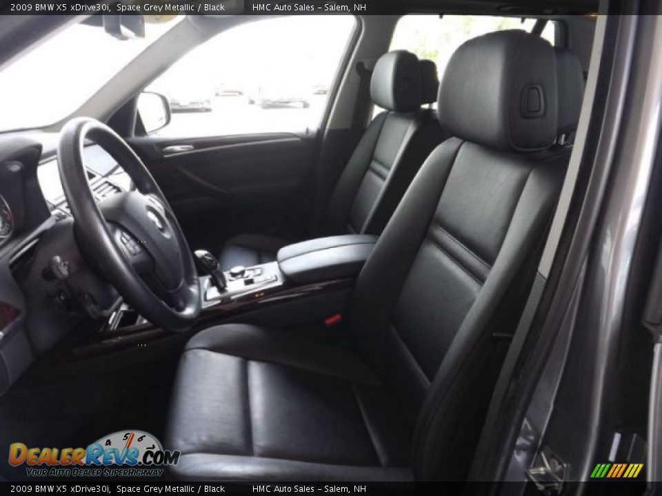 2009 BMW X5 xDrive30i Space Grey Metallic / Black Photo #11