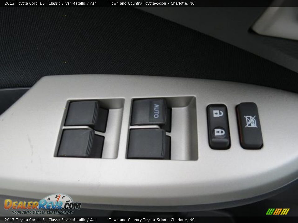 2013 Toyota Corolla S Classic Silver Metallic / Ash Photo #10