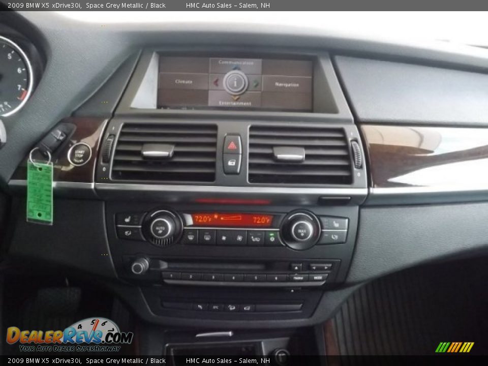 2009 BMW X5 xDrive30i Space Grey Metallic / Black Photo #13