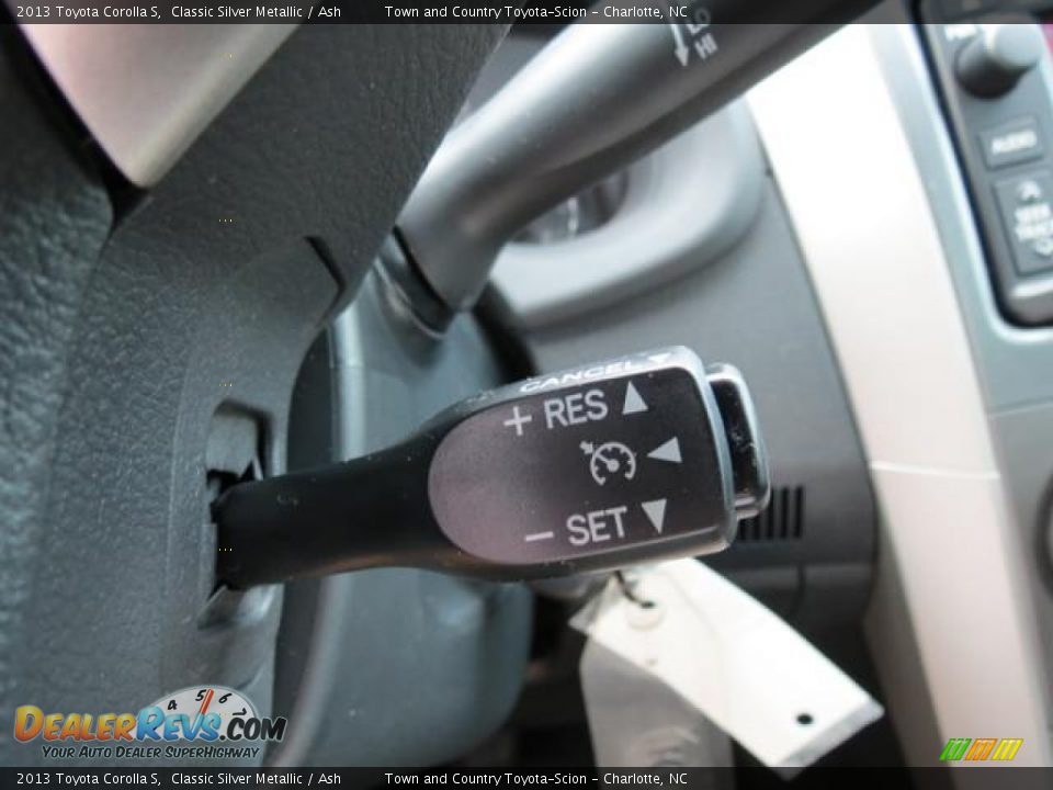 2013 Toyota Corolla S Classic Silver Metallic / Ash Photo #15