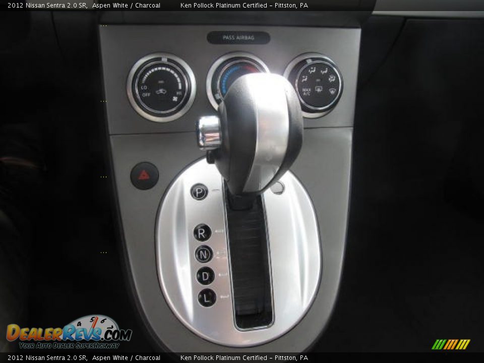 2012 Nissan Sentra 2.0 SR Aspen White / Charcoal Photo #34