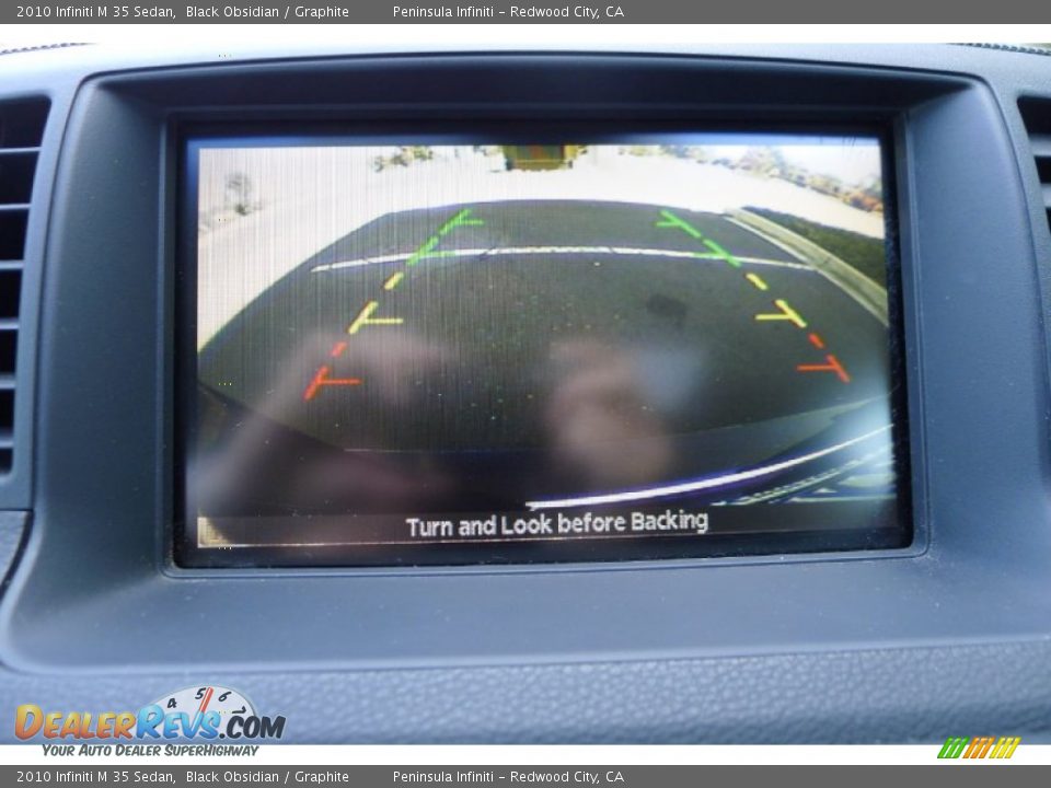 2010 Infiniti M 35 Sedan Black Obsidian / Graphite Photo #20