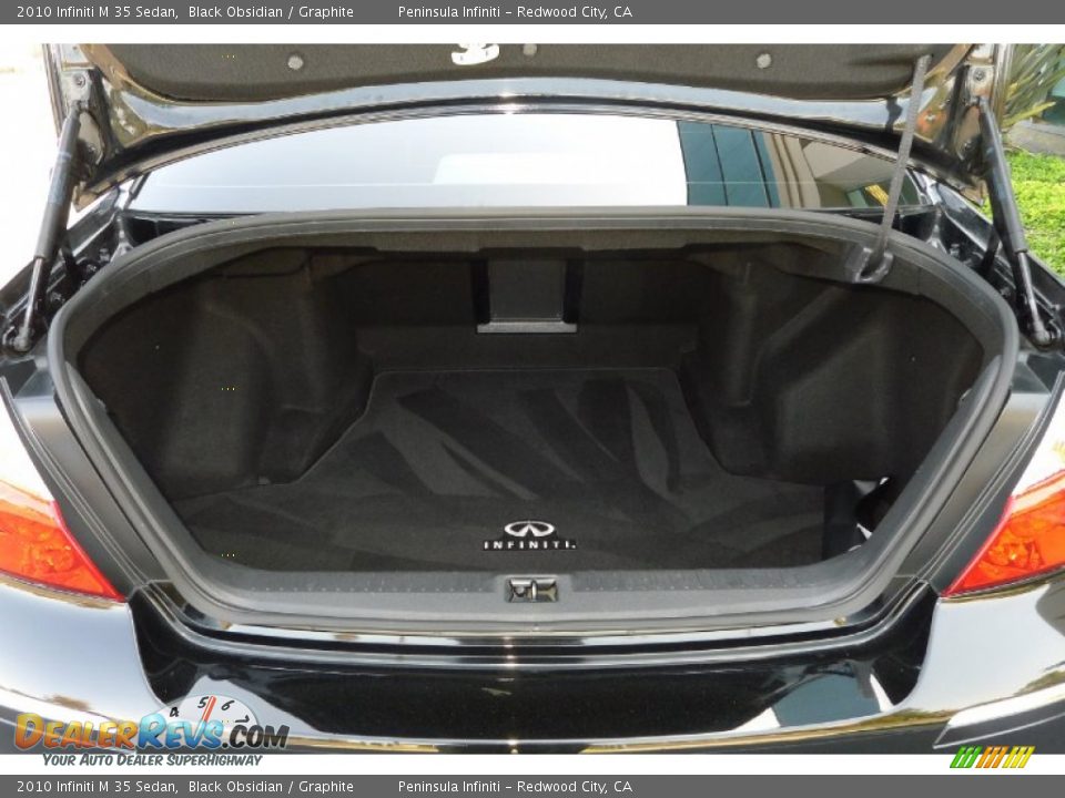 2010 Infiniti M 35 Sedan Black Obsidian / Graphite Photo #26