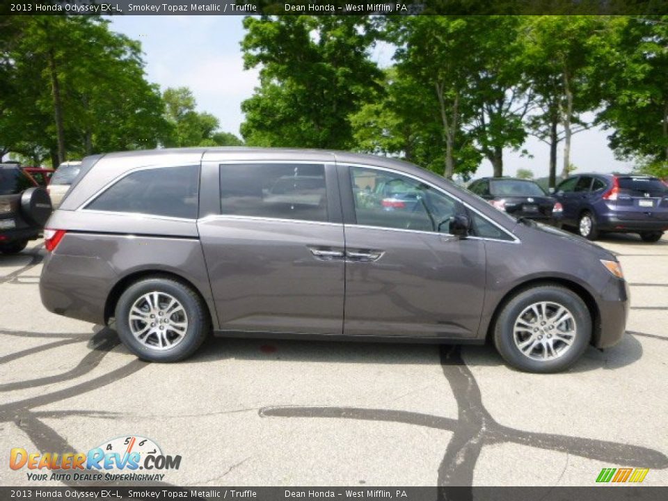 Smokey Topaz Metallic 2013 Honda Odyssey EX-L Photo #2