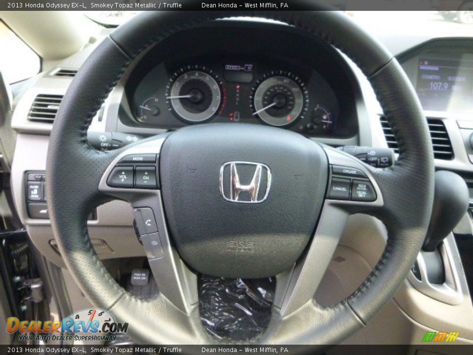 2013 Honda Odyssey EX-L Steering Wheel Photo #17