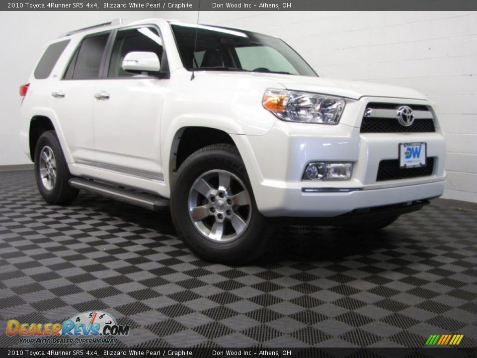 2010 Toyota 4Runner SR5 4x4 Blizzard White Pearl / Graphite Photo #1