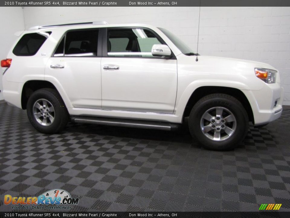 2010 Toyota 4Runner SR5 4x4 Blizzard White Pearl / Graphite Photo #3