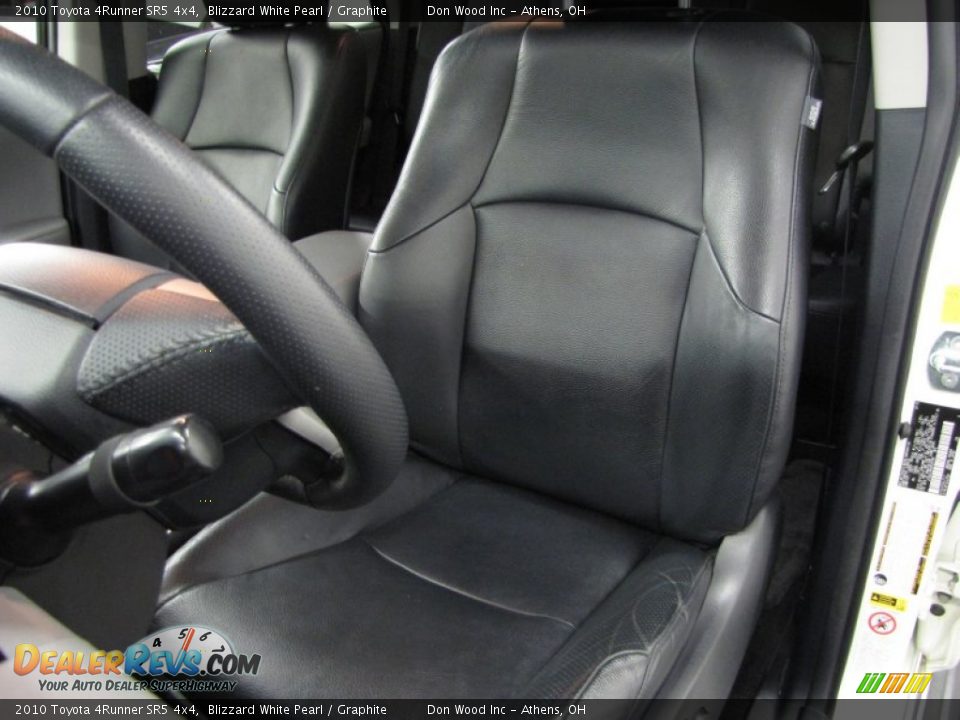 2010 Toyota 4Runner SR5 4x4 Blizzard White Pearl / Graphite Photo #7