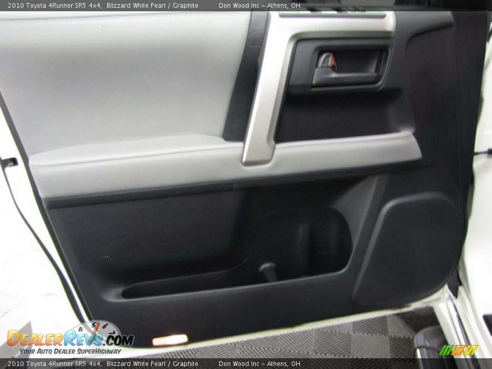 2010 Toyota 4Runner SR5 4x4 Blizzard White Pearl / Graphite Photo #11