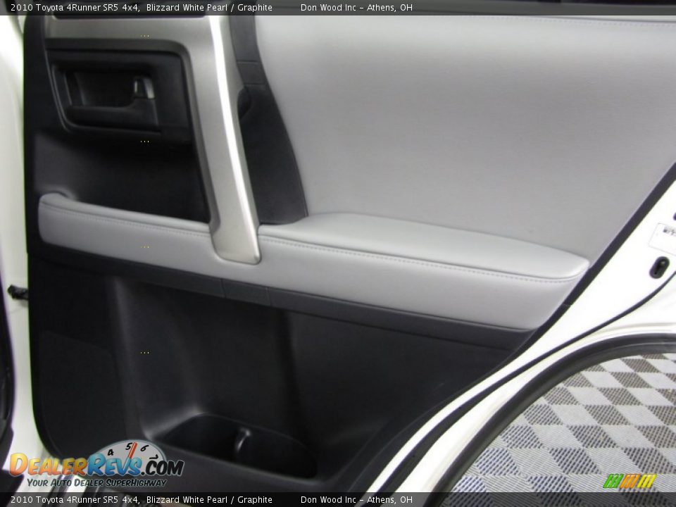 2010 Toyota 4Runner SR5 4x4 Blizzard White Pearl / Graphite Photo #14