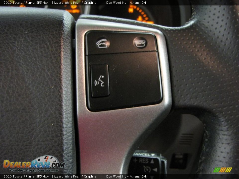 2010 Toyota 4Runner SR5 4x4 Blizzard White Pearl / Graphite Photo #18