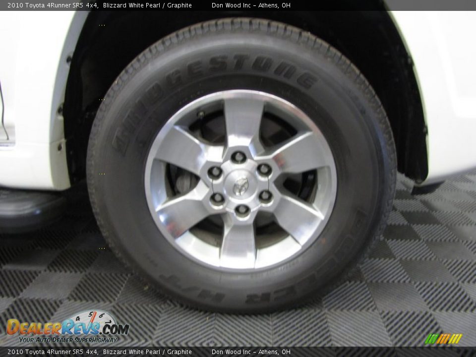 2010 Toyota 4Runner SR5 4x4 Blizzard White Pearl / Graphite Photo #26