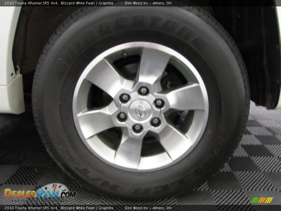 2010 Toyota 4Runner SR5 4x4 Blizzard White Pearl / Graphite Photo #27