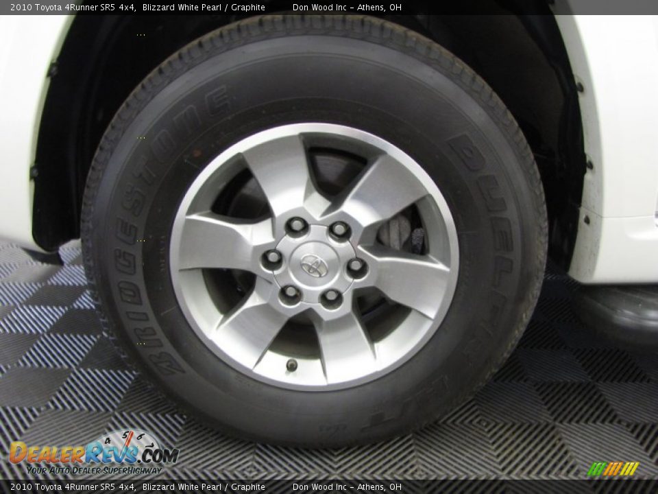2010 Toyota 4Runner SR5 4x4 Blizzard White Pearl / Graphite Photo #28