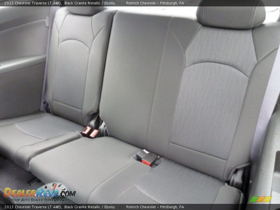 2013 Chevrolet Traverse LT AWD Black Granite Metallic / Ebony Photo #12
