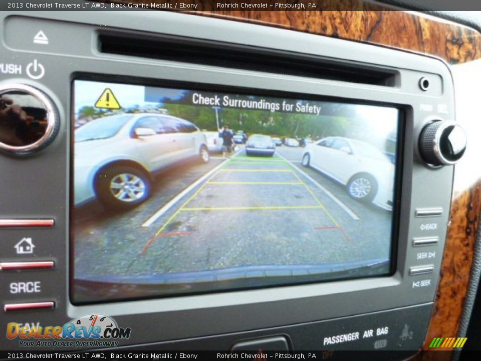 2013 Chevrolet Traverse LT AWD Black Granite Metallic / Ebony Photo #18