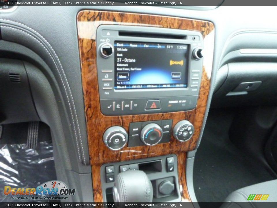 2013 Chevrolet Traverse LT AWD Black Granite Metallic / Ebony Photo #19
