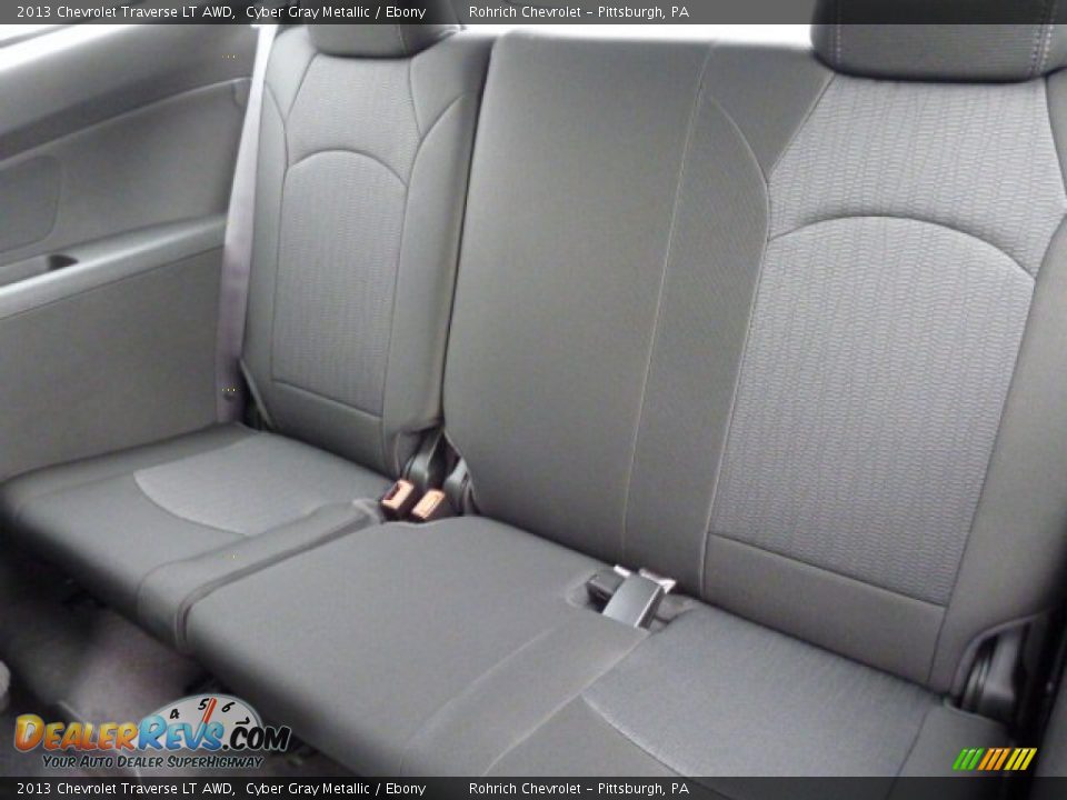 2013 Chevrolet Traverse LT AWD Cyber Gray Metallic / Ebony Photo #11