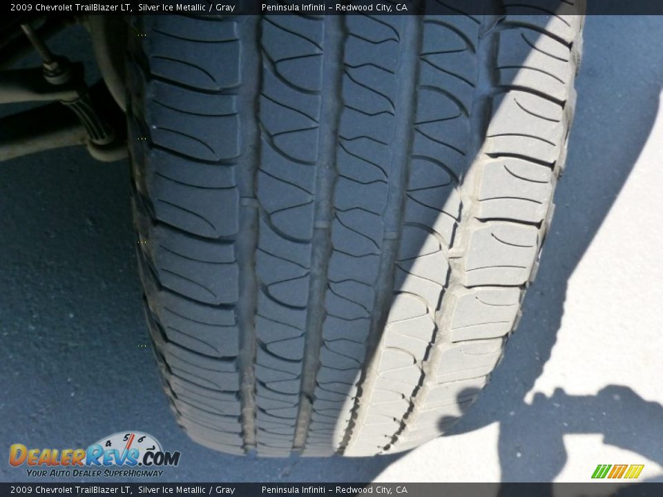 2009 Chevrolet TrailBlazer LT Silver Ice Metallic / Gray Photo #12