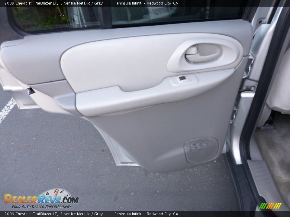 2009 Chevrolet TrailBlazer LT Silver Ice Metallic / Gray Photo #15
