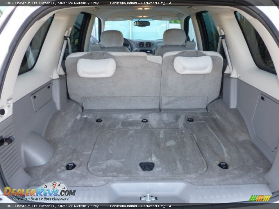2009 Chevrolet TrailBlazer LT Silver Ice Metallic / Gray Photo #17