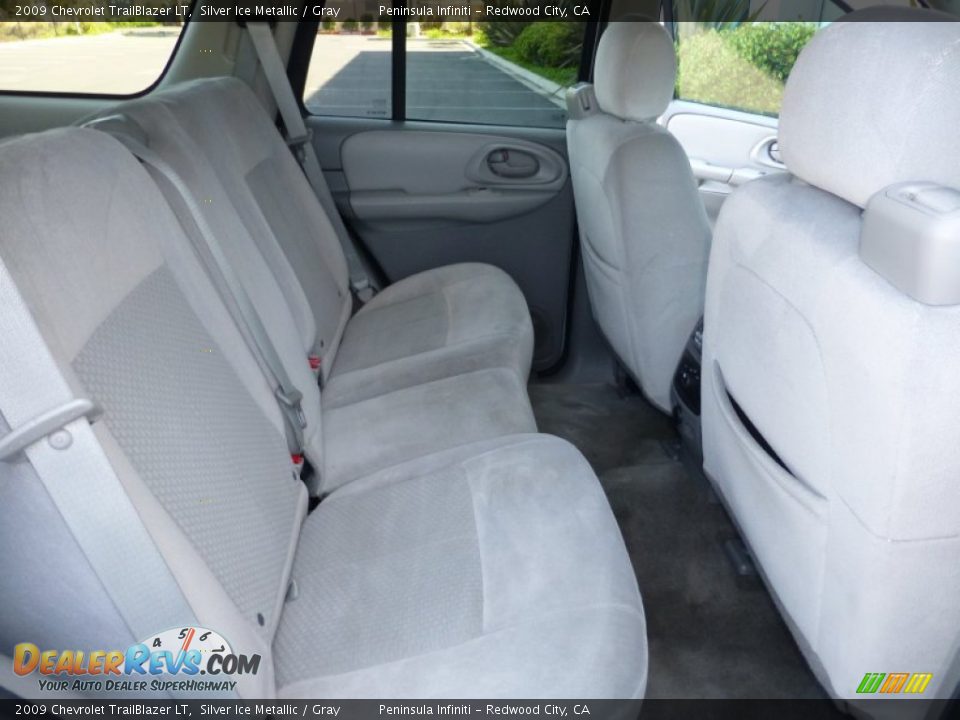 2009 Chevrolet TrailBlazer LT Silver Ice Metallic / Gray Photo #20