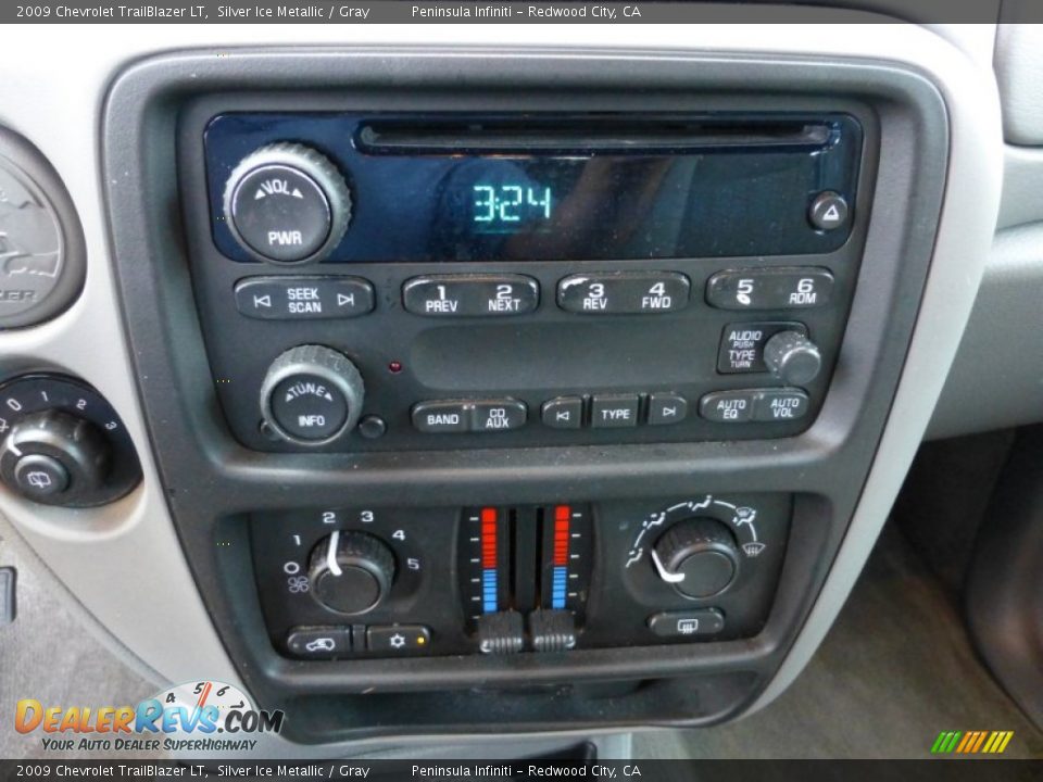 2009 Chevrolet TrailBlazer LT Silver Ice Metallic / Gray Photo #25