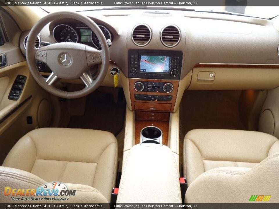 Dashboard of 2008 Mercedes-Benz GL 450 4Matic Photo #2