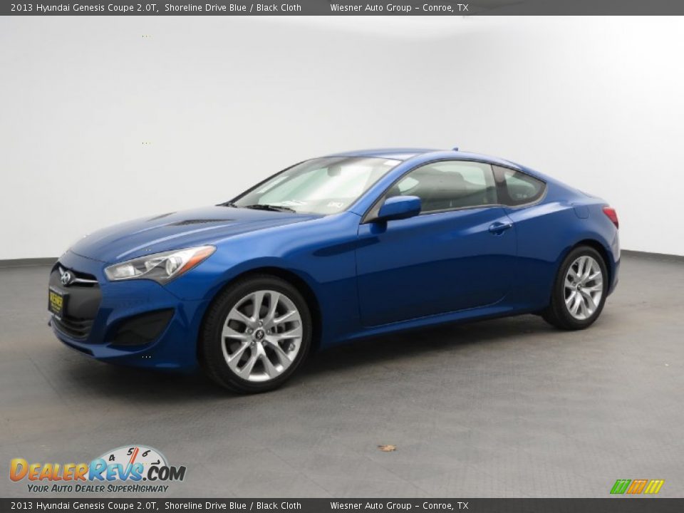 Front 3/4 View of 2013 Hyundai Genesis Coupe 2.0T Photo #1