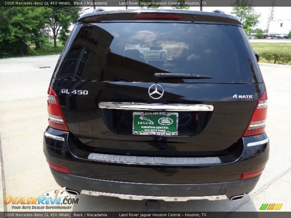 2008 Mercedes-Benz GL 450 4Matic Black / Macadamia Photo #7