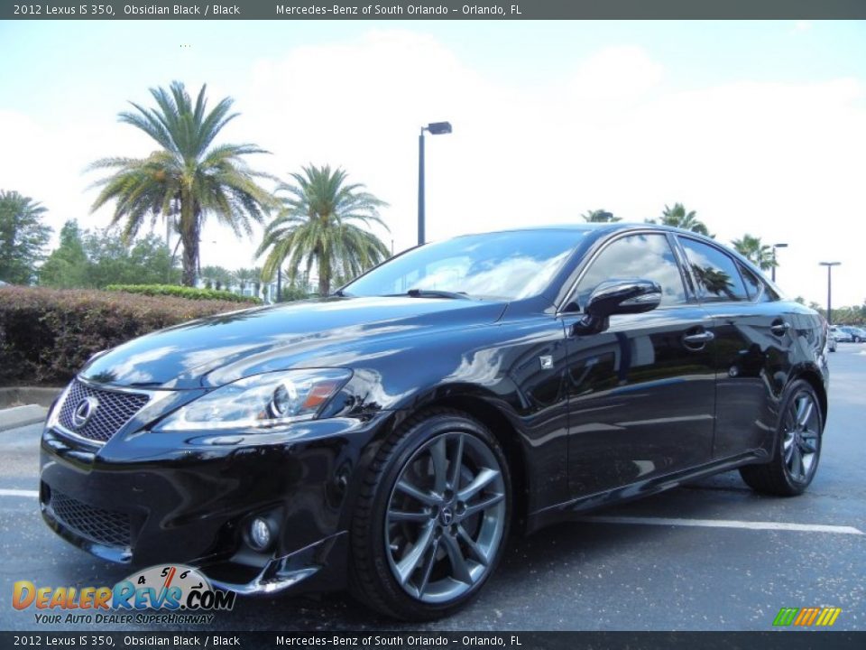 Front 3/4 View of 2012 Lexus IS 350 Photo #3