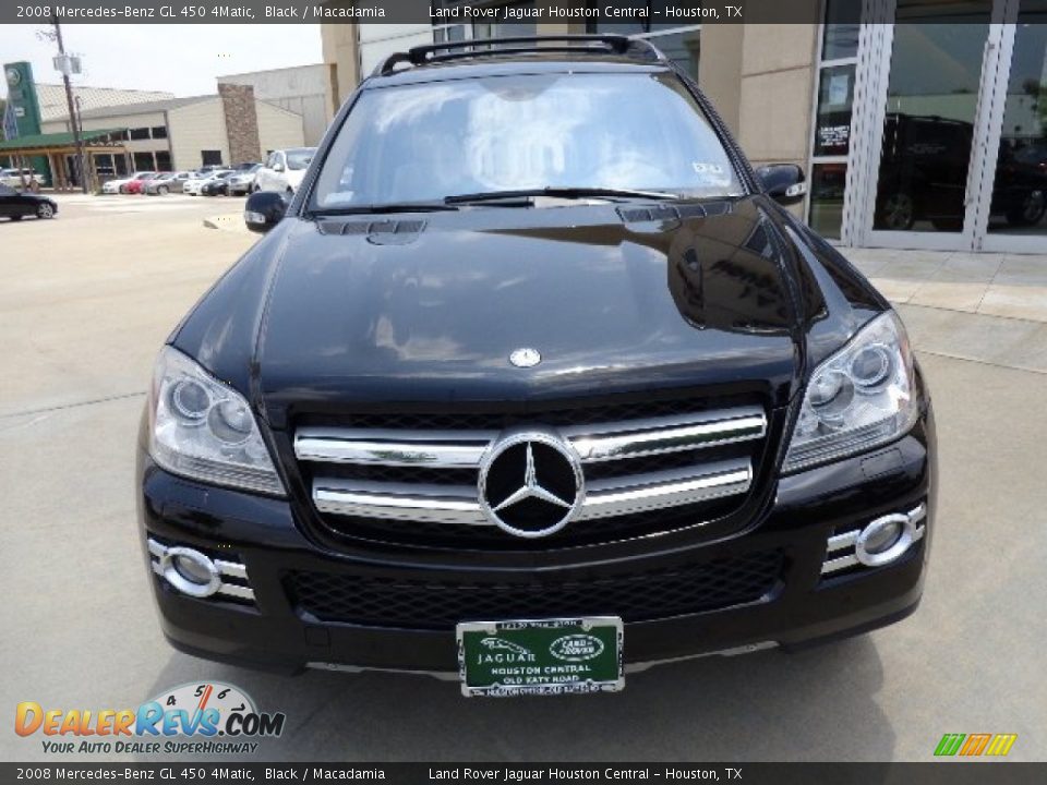 2008 Mercedes-Benz GL 450 4Matic Black / Macadamia Photo #11