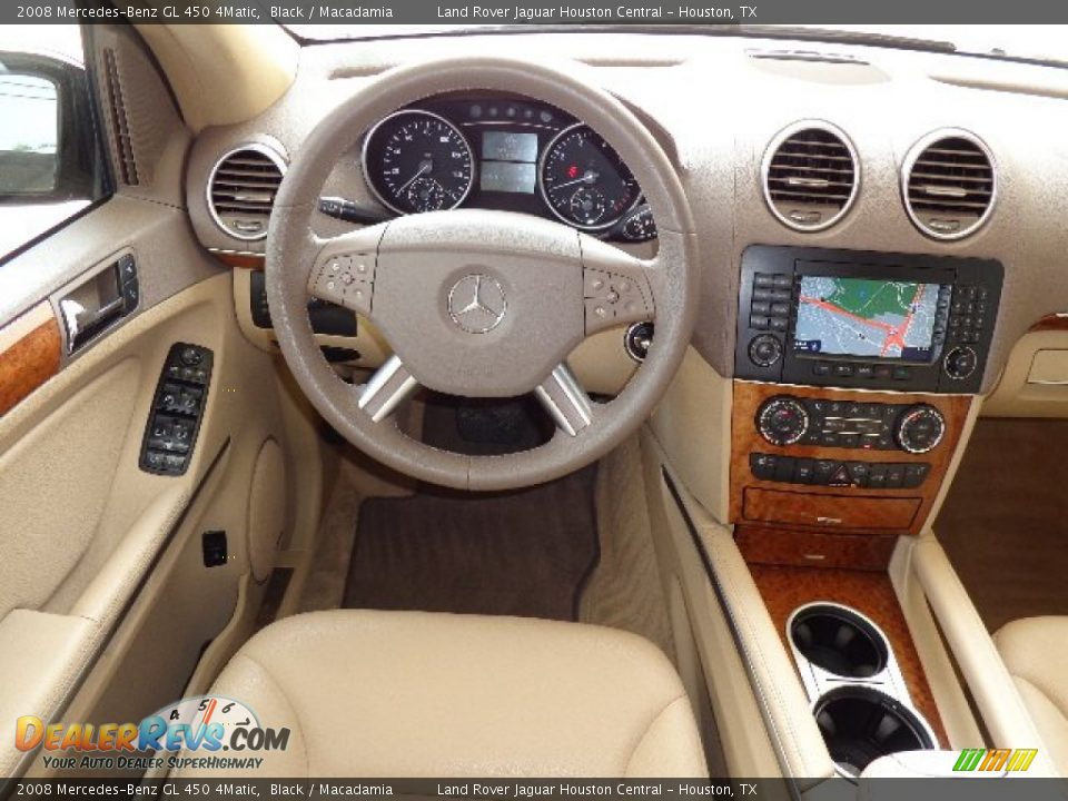 Dashboard of 2008 Mercedes-Benz GL 450 4Matic Photo #13