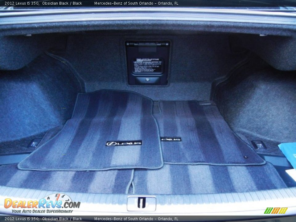 2012 Lexus IS 350 Trunk Photo #11