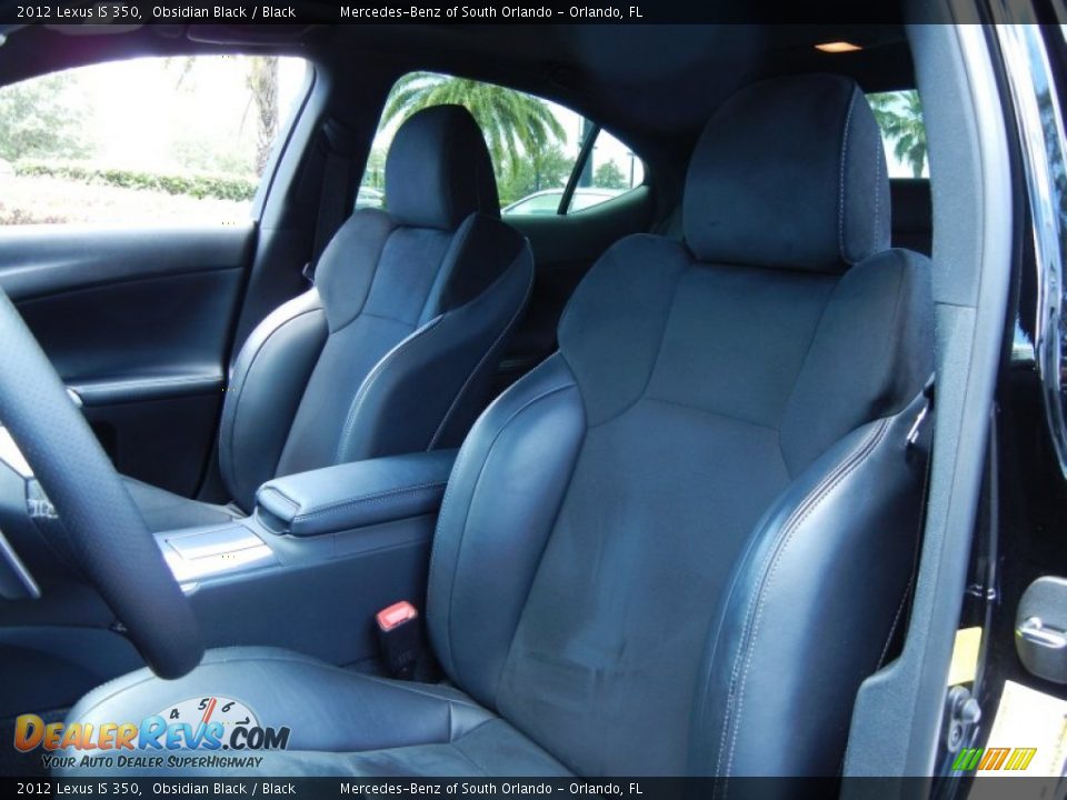 Front Seat of 2012 Lexus IS 350 Photo #14
