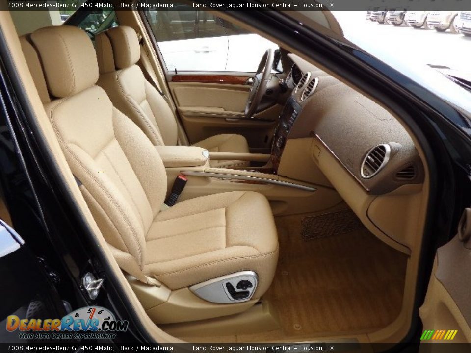 2008 Mercedes-Benz GL 450 4Matic Black / Macadamia Photo #21