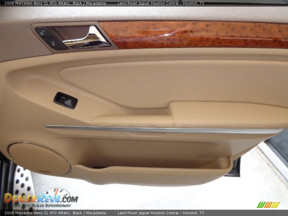2008 Mercedes-Benz GL 450 4Matic Black / Macadamia Photo #23