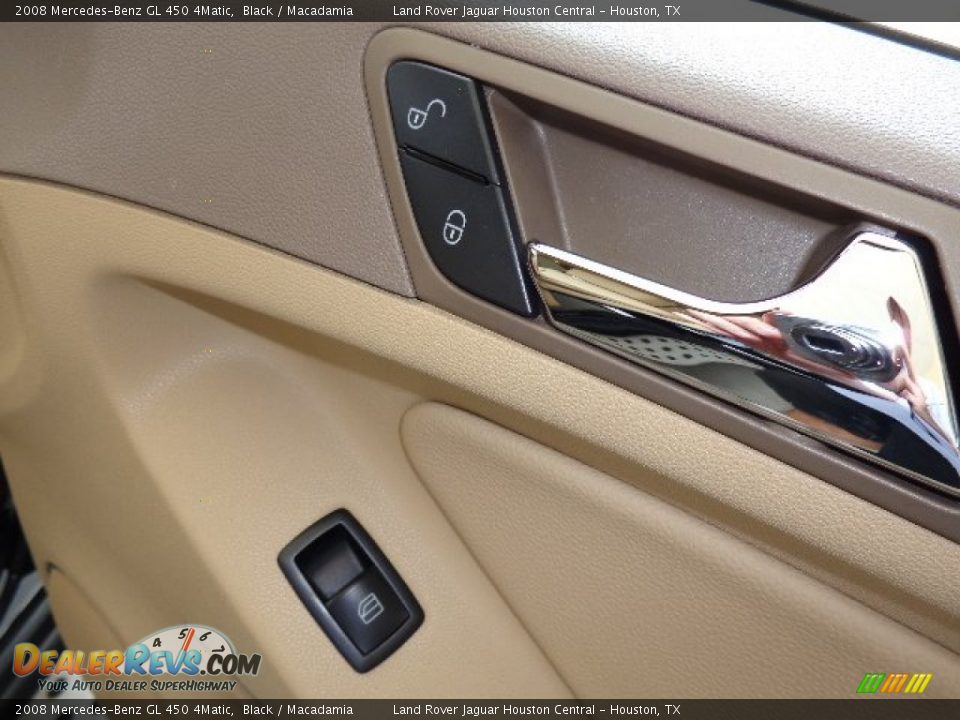 2008 Mercedes-Benz GL 450 4Matic Black / Macadamia Photo #24