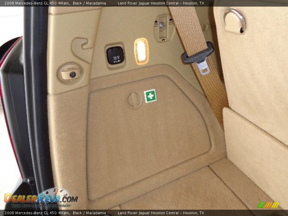 2008 Mercedes-Benz GL 450 4Matic Black / Macadamia Photo #27