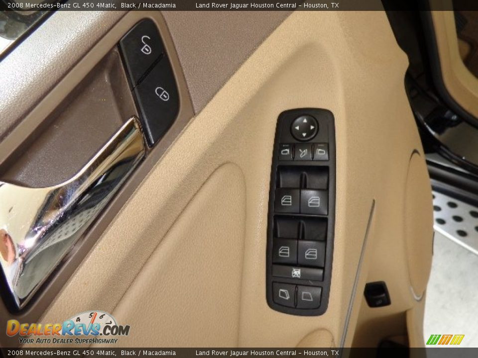 2008 Mercedes-Benz GL 450 4Matic Black / Macadamia Photo #34