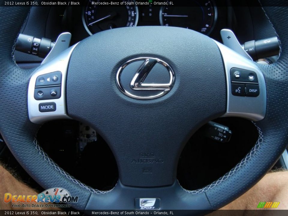 2012 Lexus IS 350 Steering Wheel Photo #27