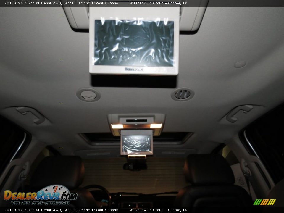 2013 GMC Yukon XL Denali AWD White Diamond Tricoat / Ebony Photo #6