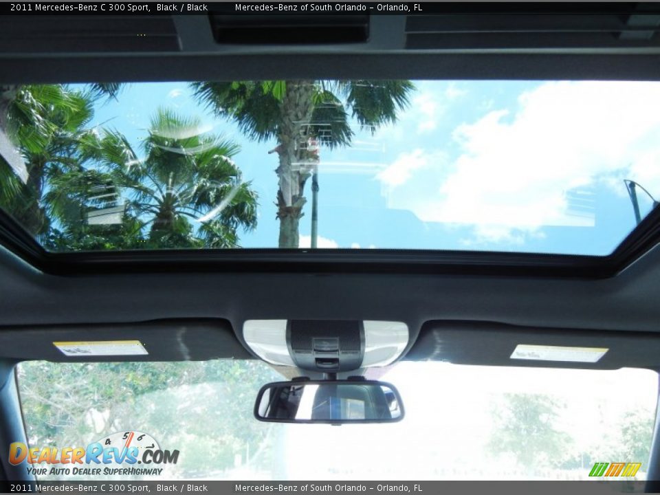 Sunroof of 2011 Mercedes-Benz C 300 Sport Photo #19